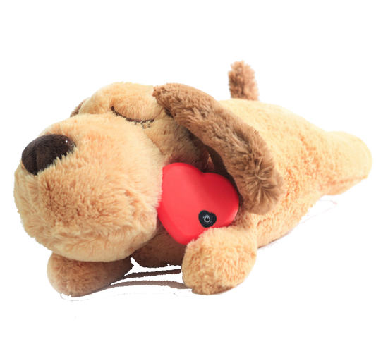 GoldenPaw™ Forever Friend Heartbeat Plushy